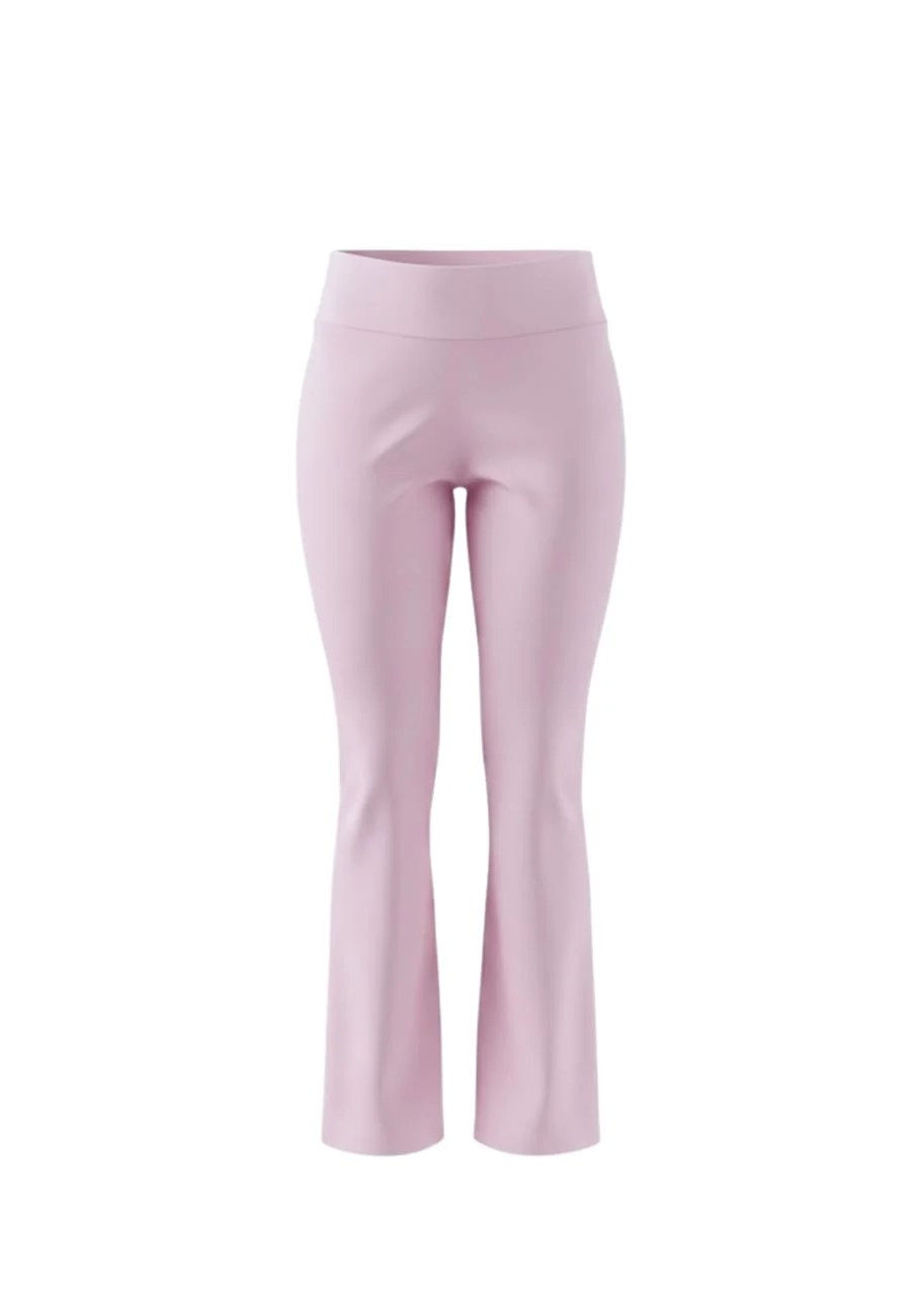 The Sculpt Edit- Flared Yoga Pants powder pink