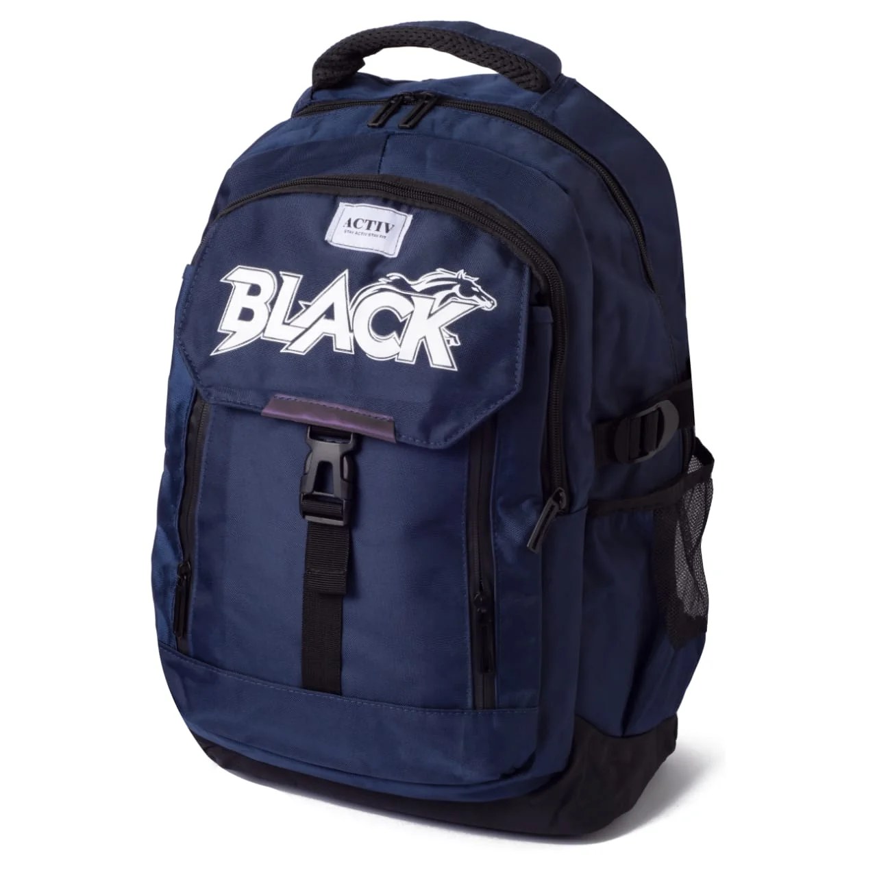 Black Horse Backpack -  Navy Blue