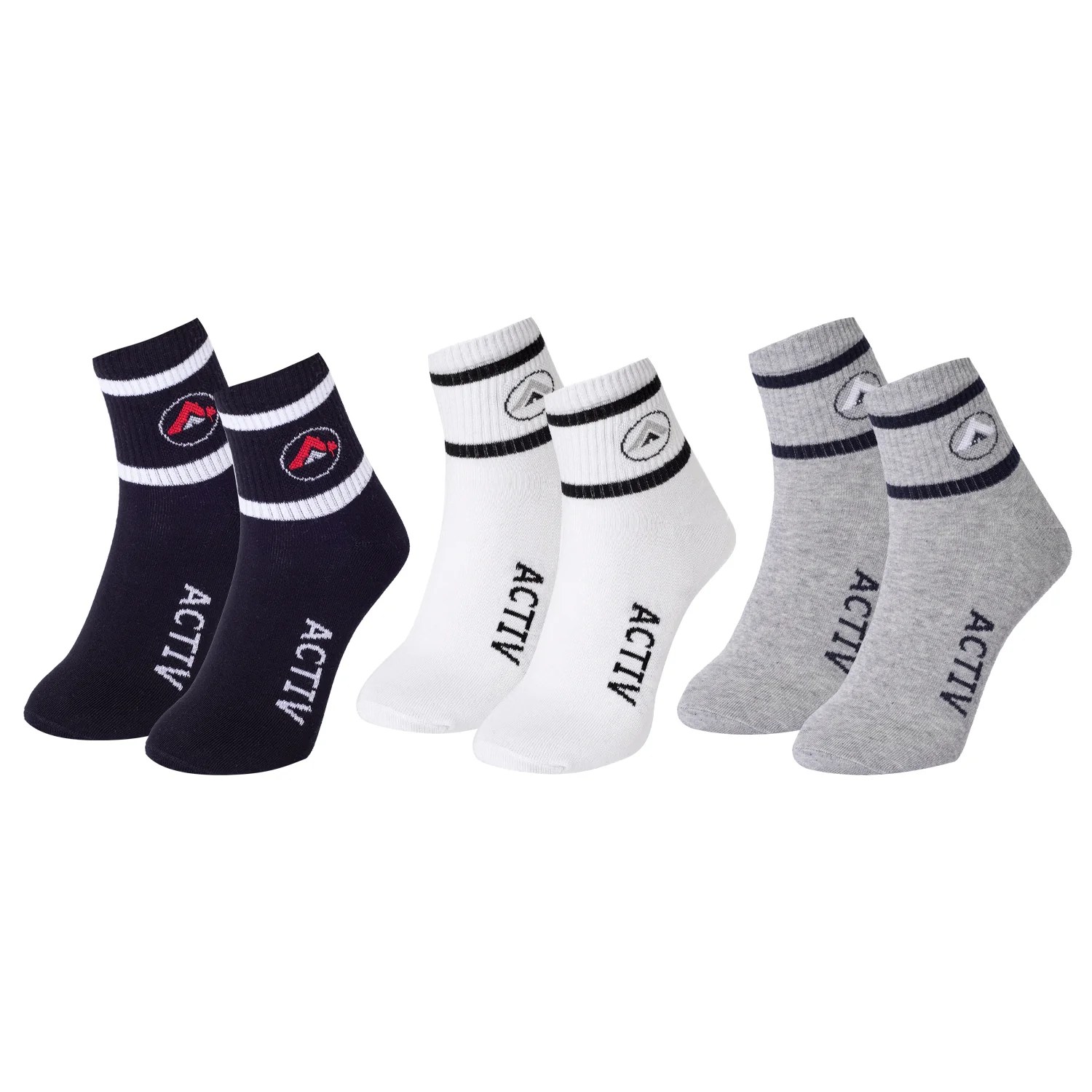 Trio Pack Low-cut Socks