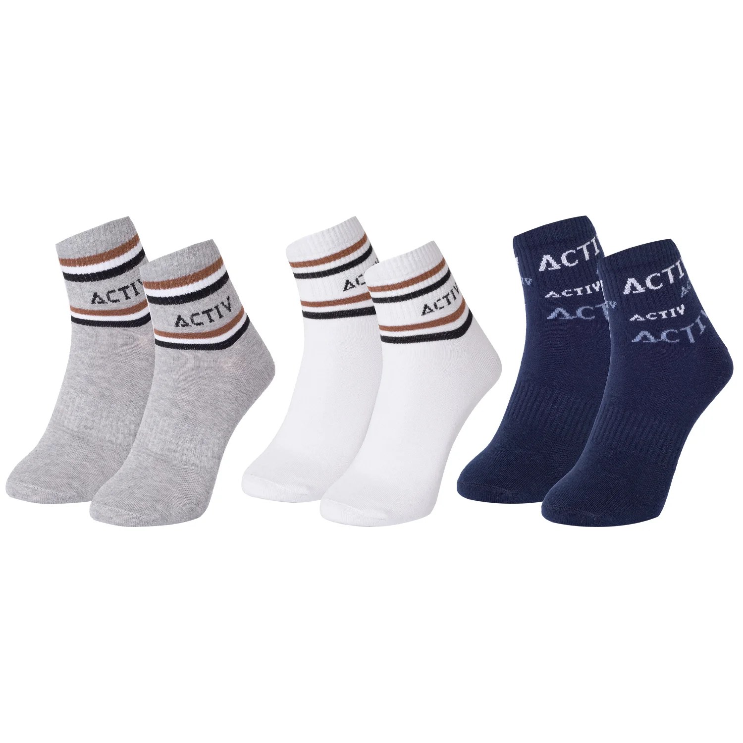 Trio Pack Low-cut Socks