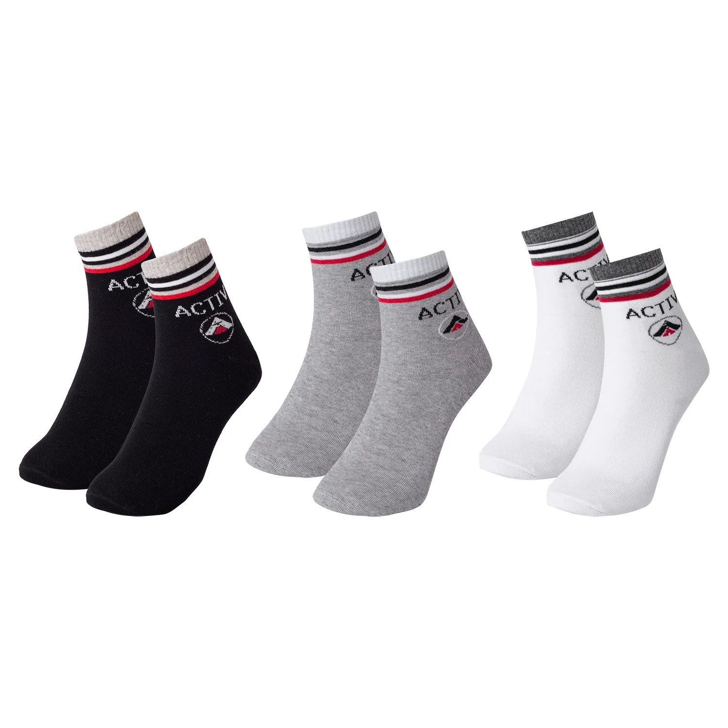 Trio Pack Low-cut Socks
