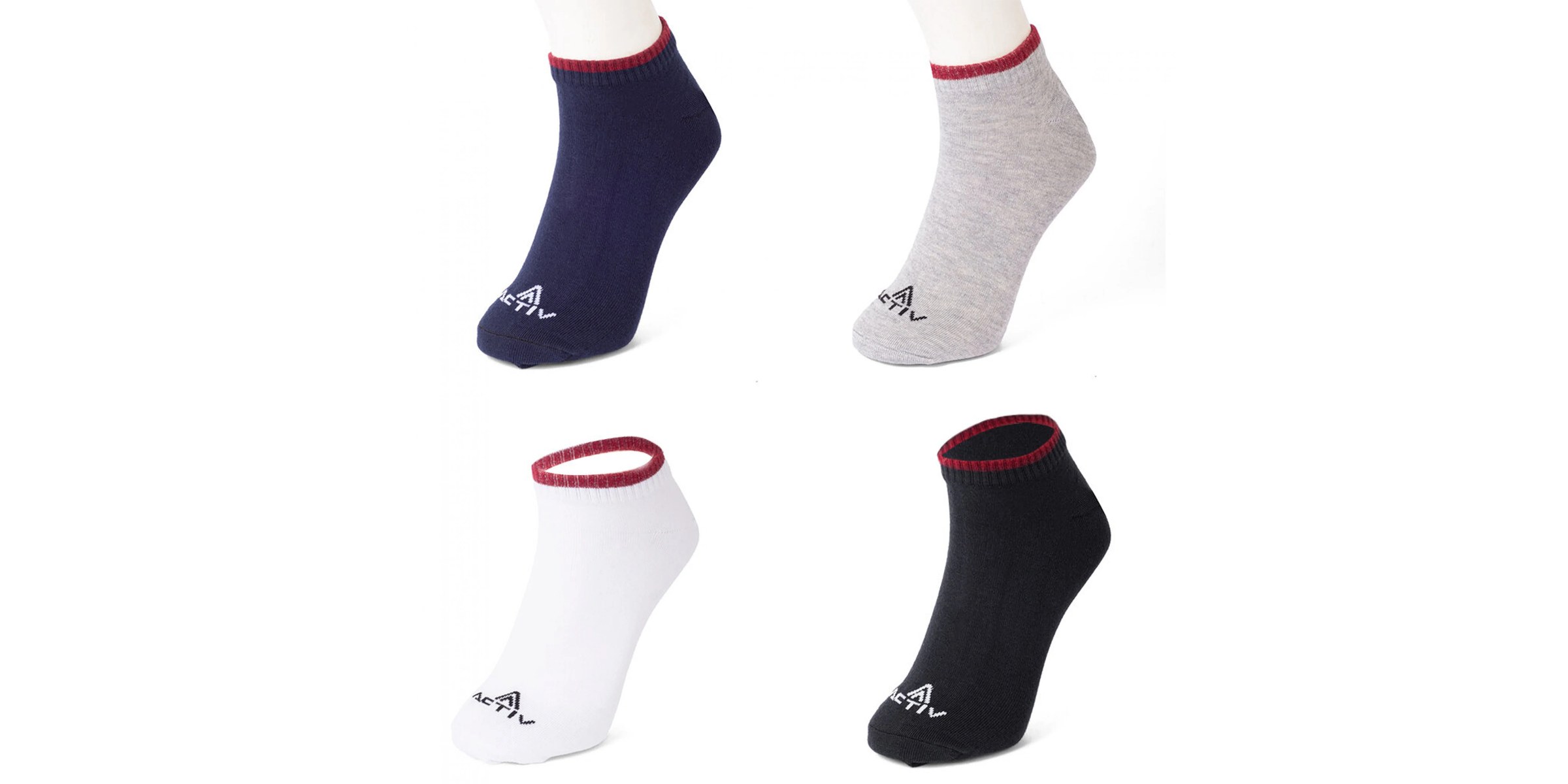 Everyday Low-Cut Socks - Pack of 4