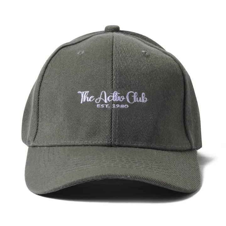 The Activ Club Embroidered Cap with adjustable strap - Grey