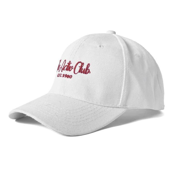 The Activ Club Cap with adjustable strap - White