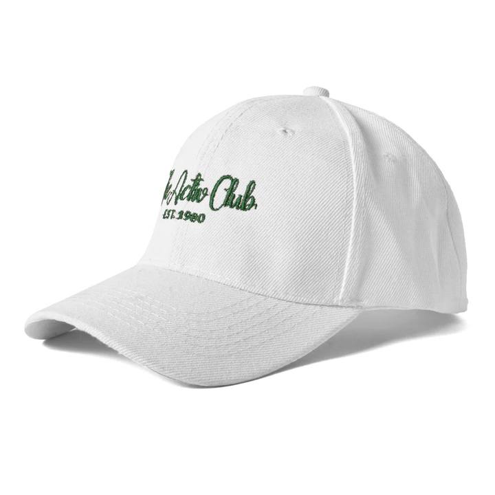 The Activ Club Cap with adjustable strap - White