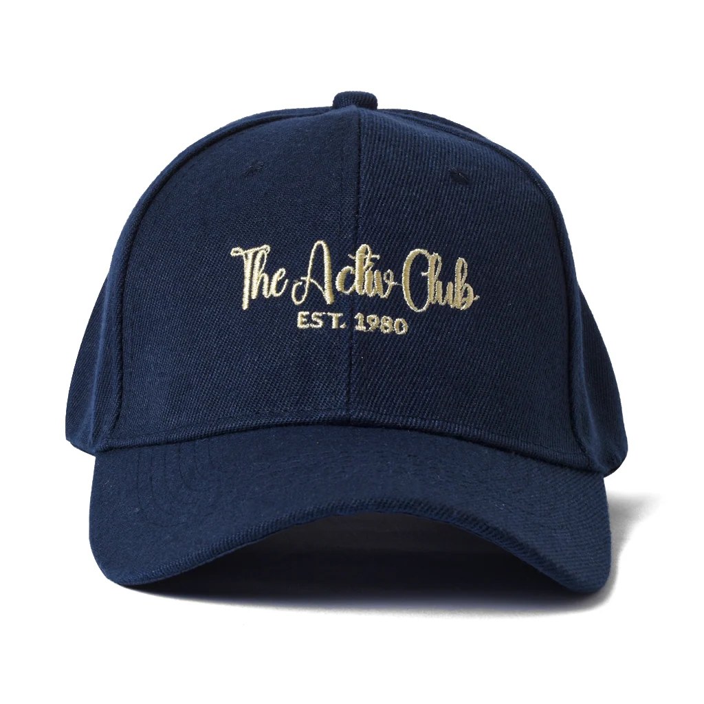 The Activ Club Cap with adjustable strap - Navy Blue