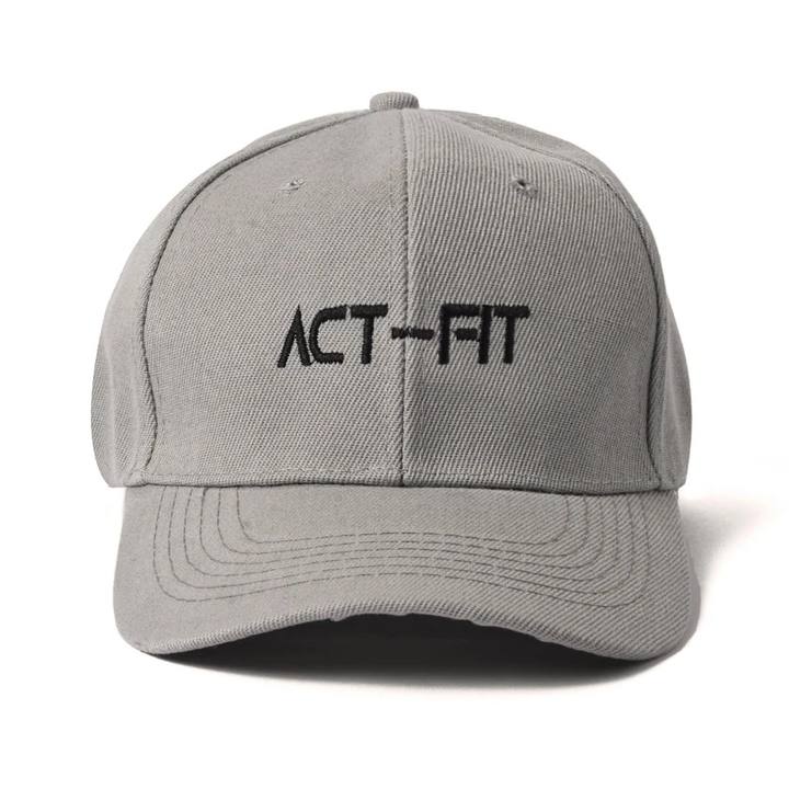 Act-Fit Cap with adjustable strap - Light Grey