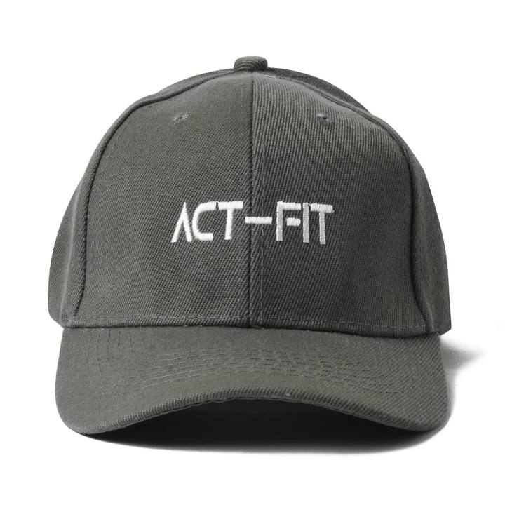 Act-Fit Cap with adjustable strap - Grey