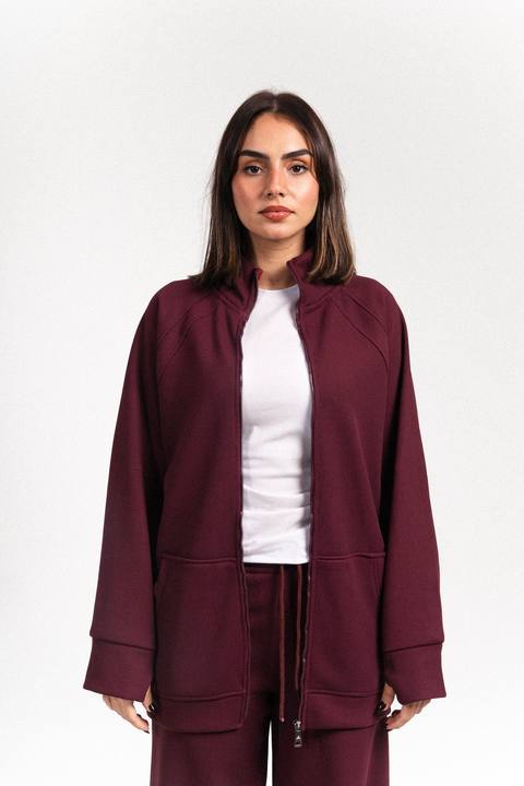 DynaMotion Cherry Red Track Top