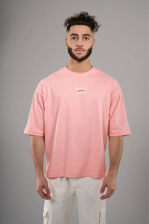 UnKnown Oversized Salmon Pink Tee