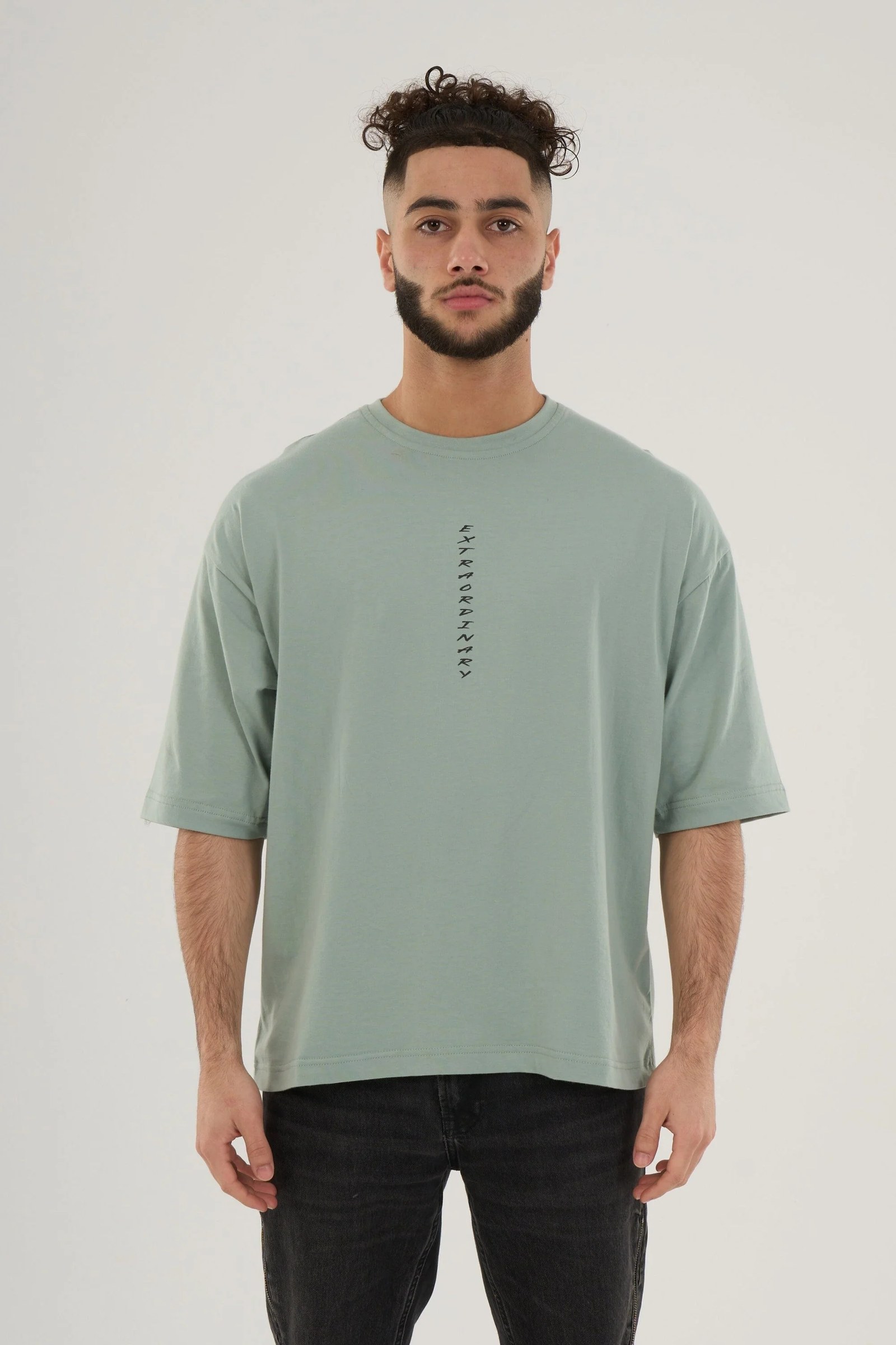 Extraordinary Oversized Mint Green Tee