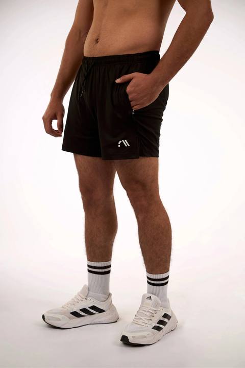 Airfit S25 – Black Track Shorts