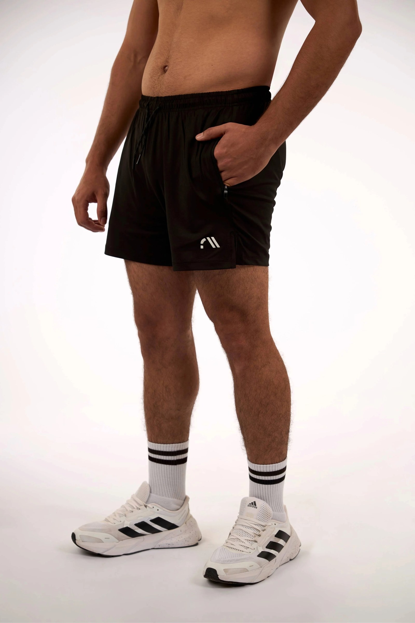 Airfit S25 – Black Track Shorts