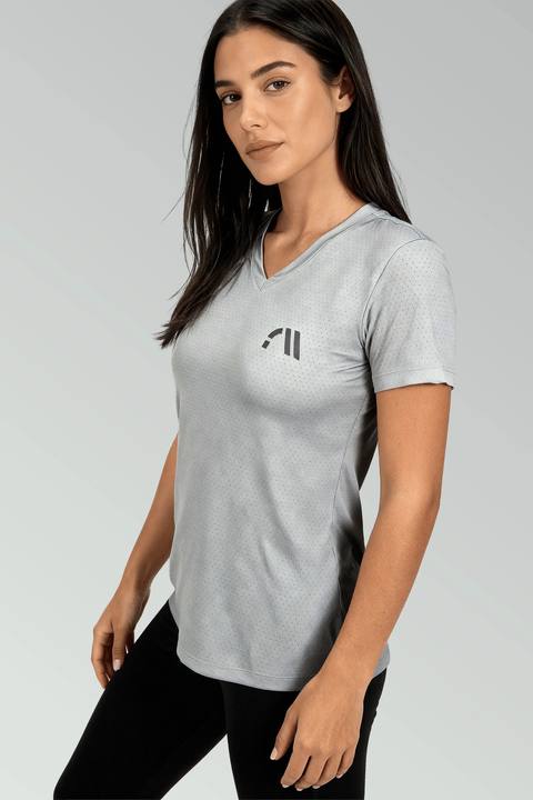 Her Fit Grey Ultra-Light  Tee