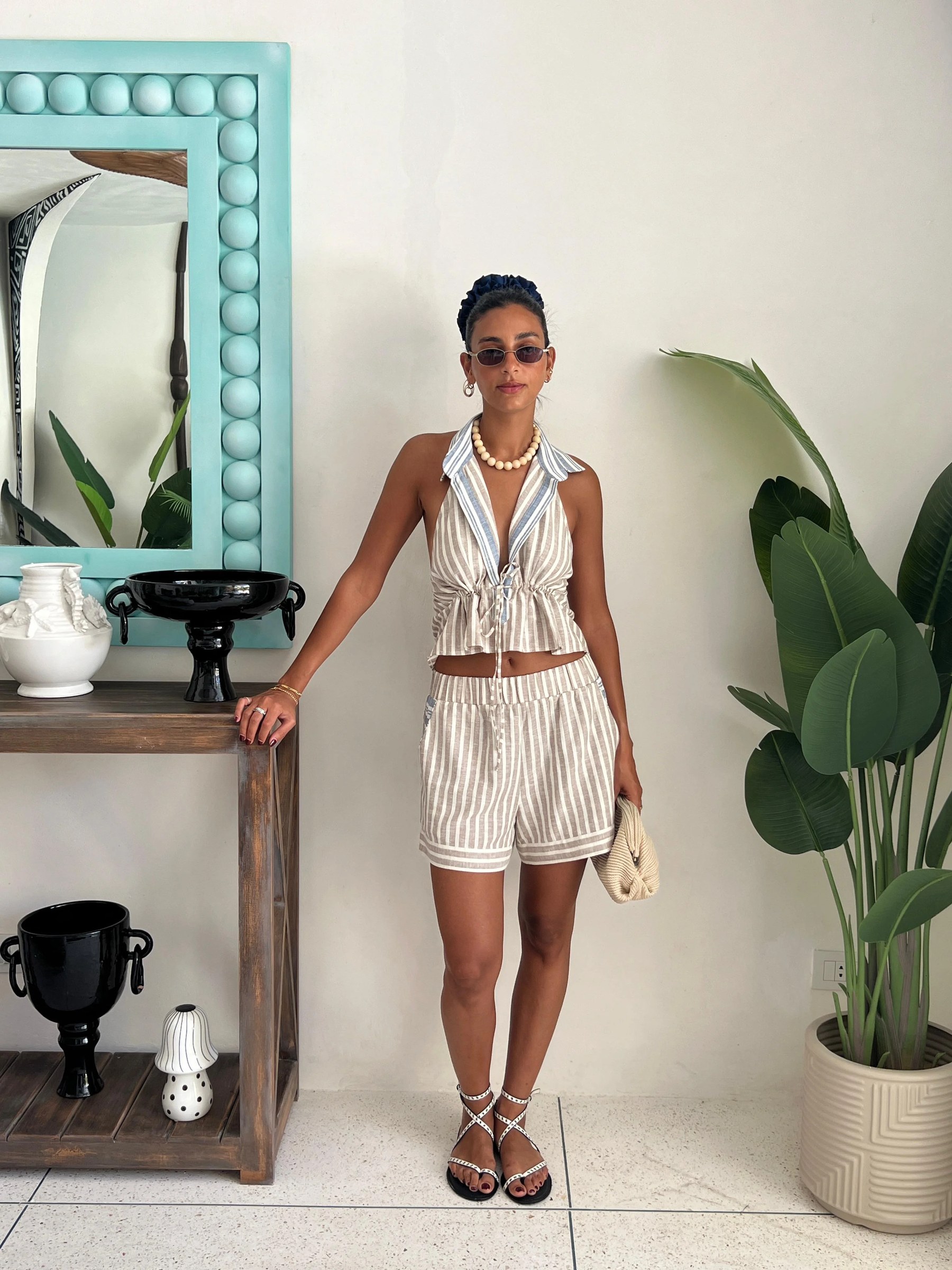 Off Duty Halter Top