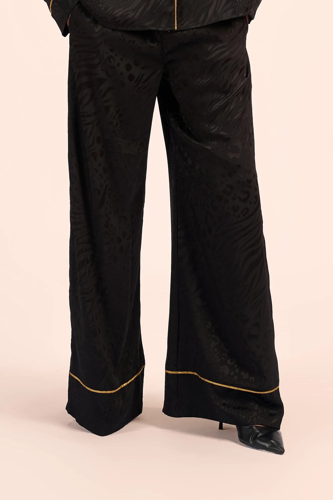 Kharbesh Silk Pants