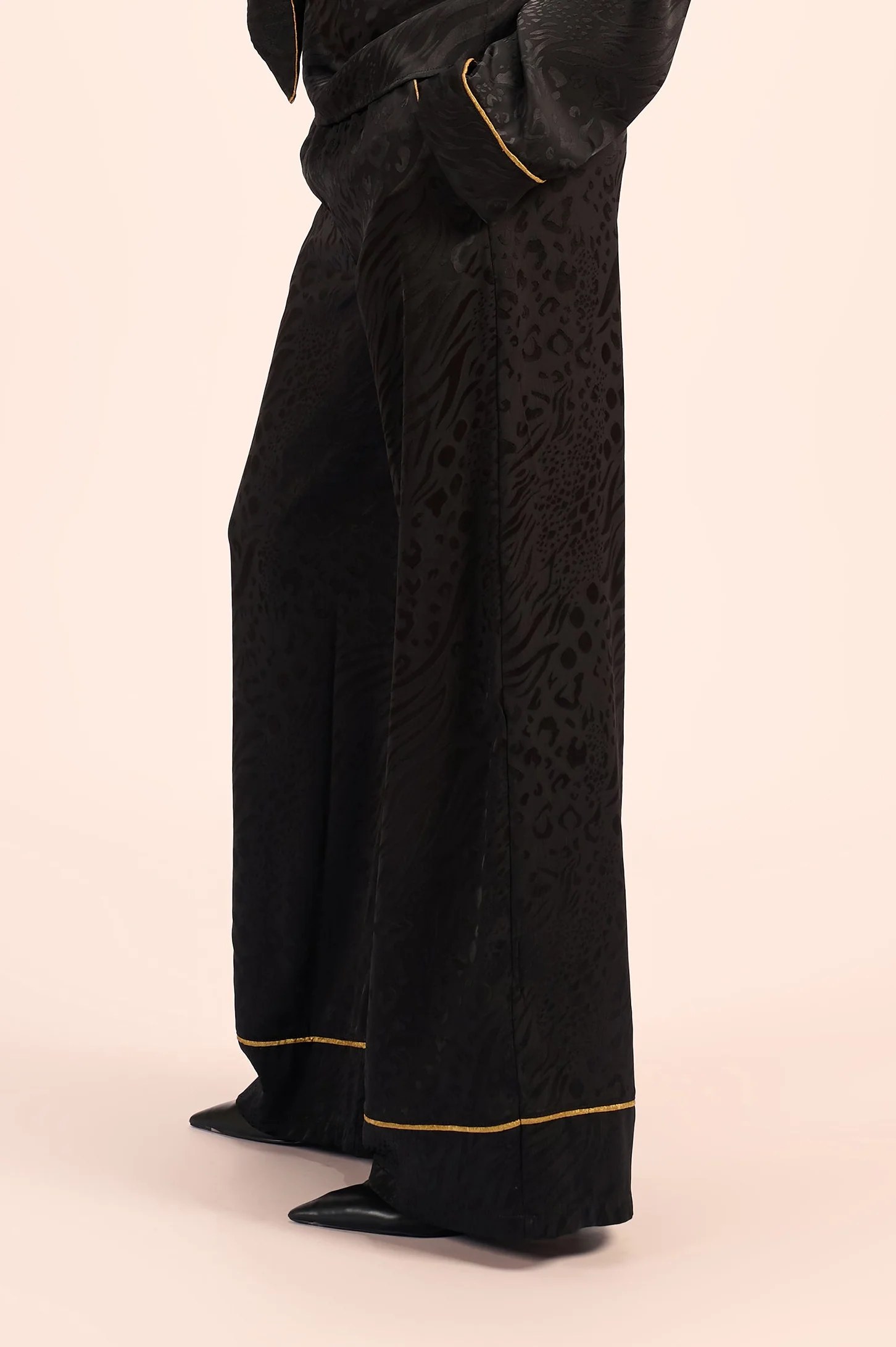 Kharbesh Silk Pants