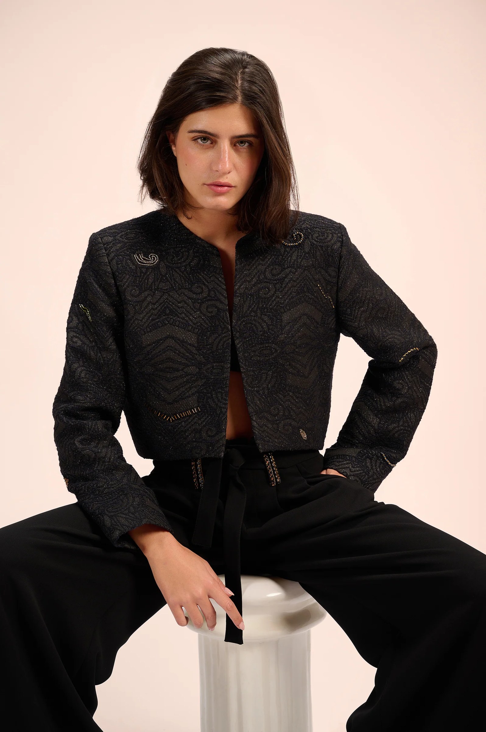Fazoura Embroidered Jacket