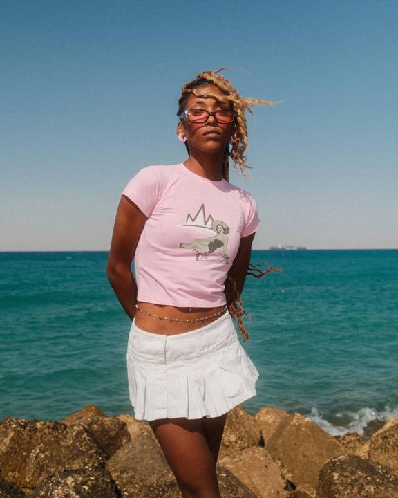 Pink Baby Tee