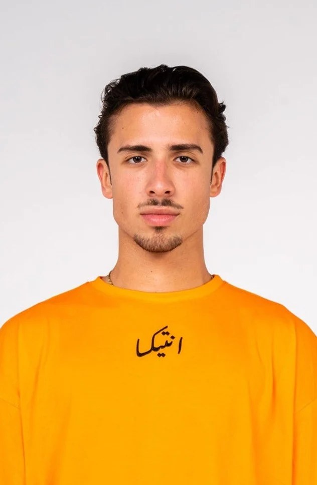 Orange Oversized Tee