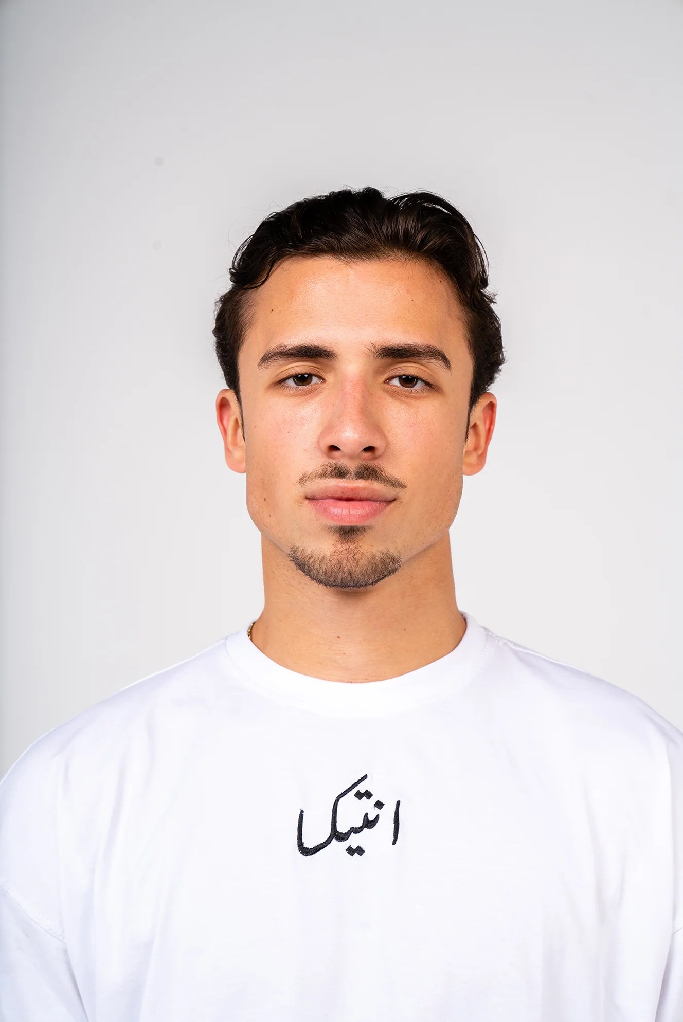 White Malek Farouk Tee