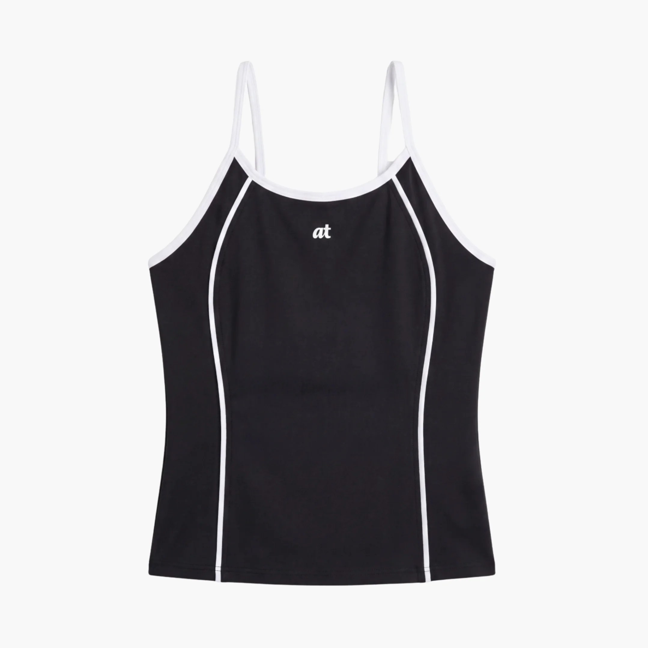 Double Lined Top - Black
