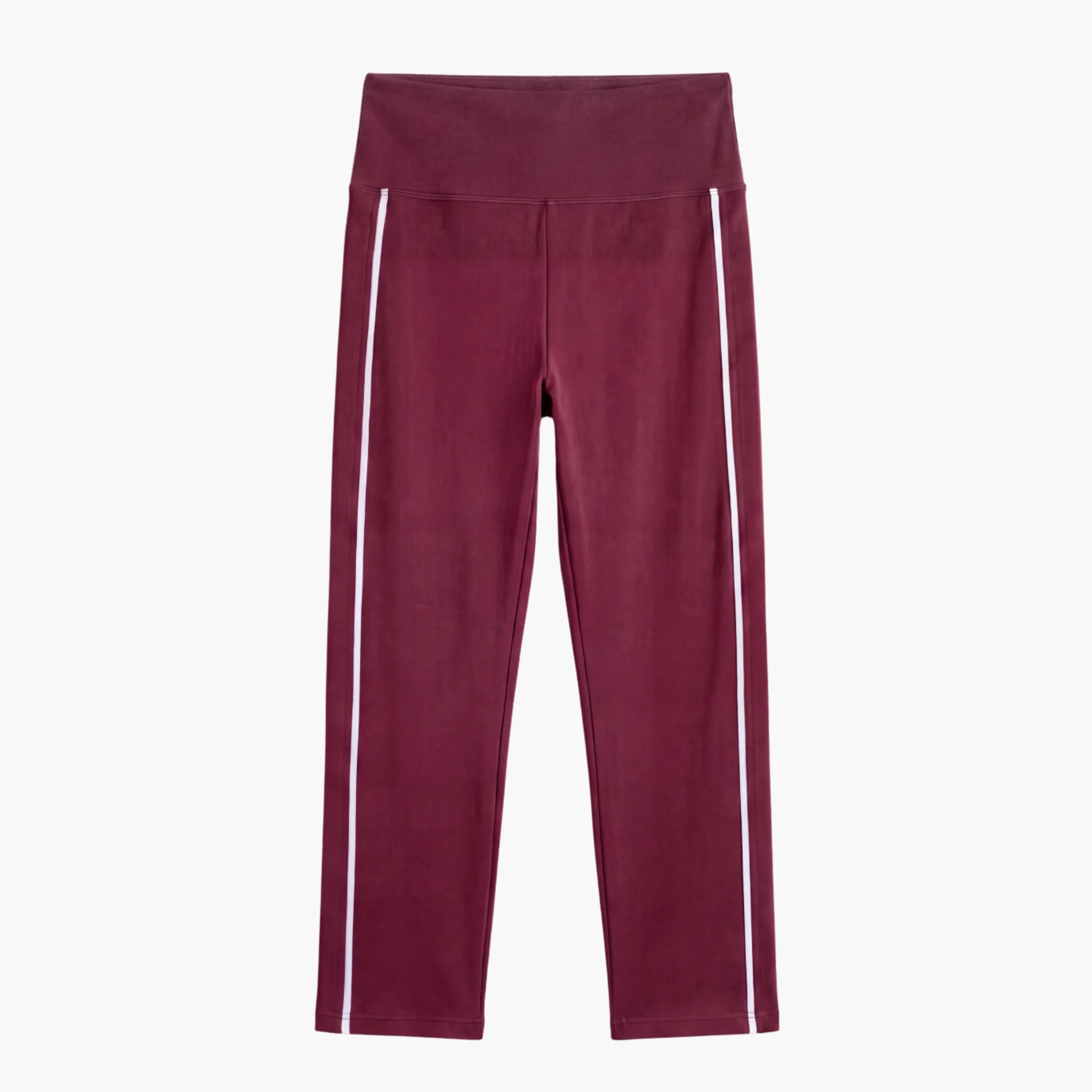 Capri Leggings - Burgundy