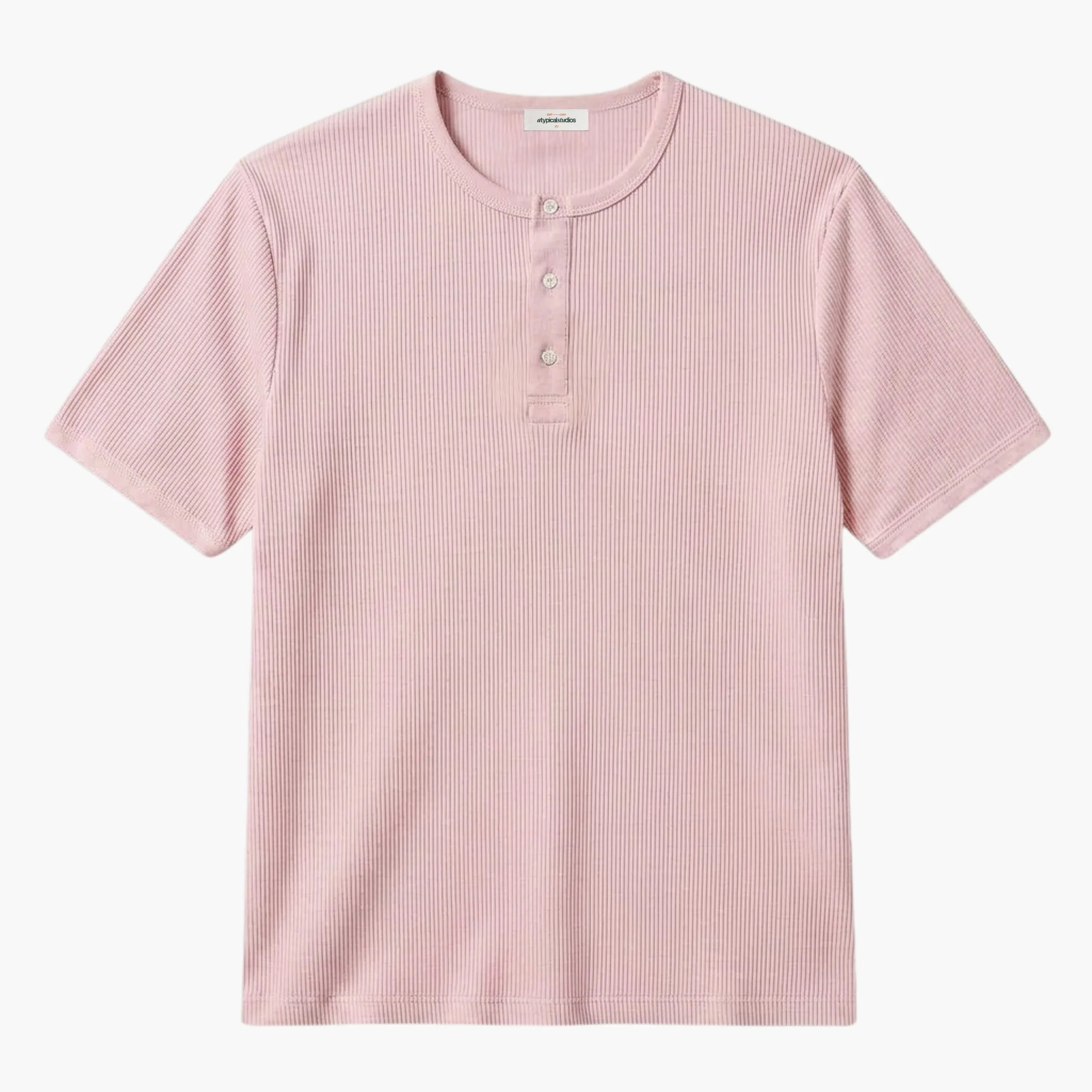 The Henley Tee - Rose