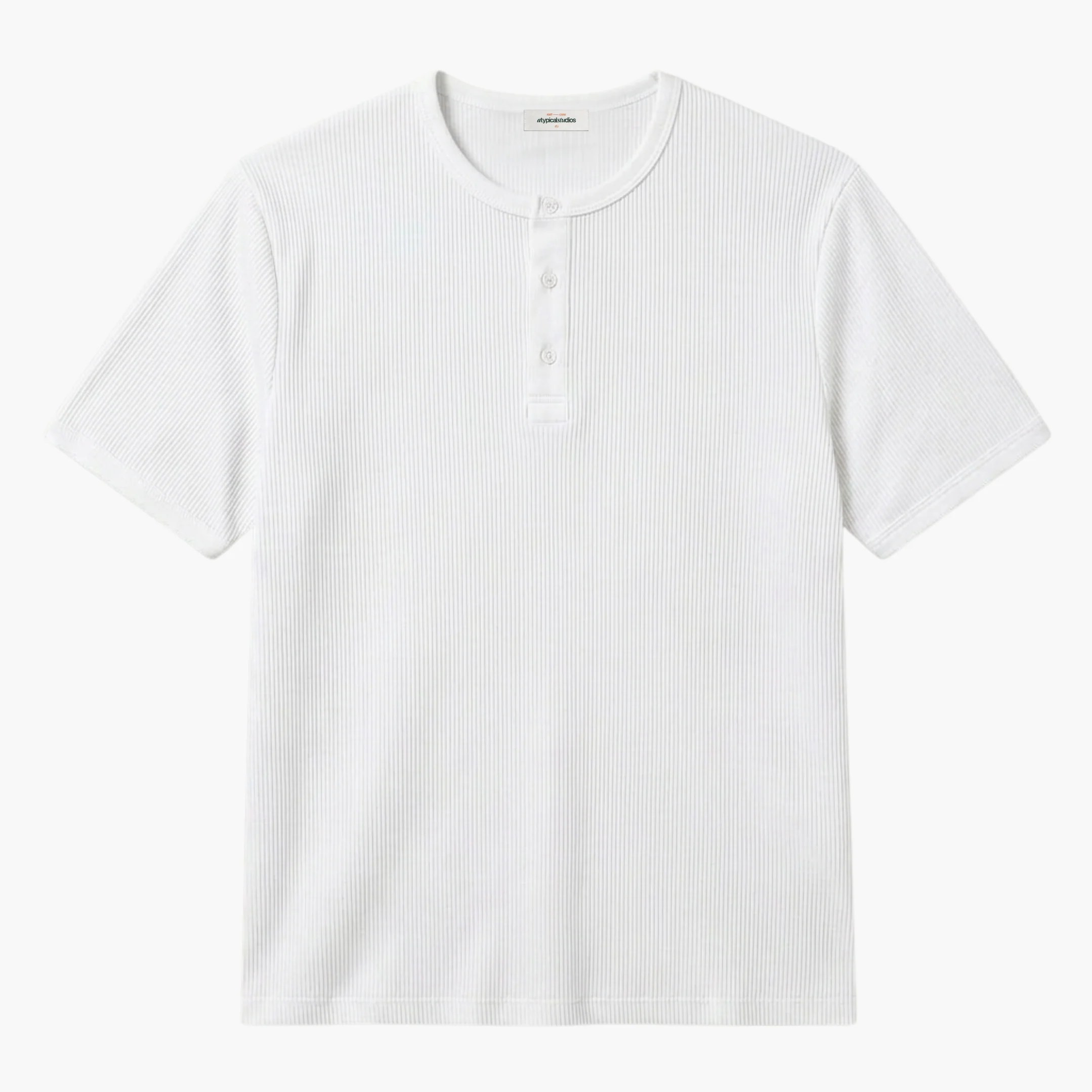 The Henley Tee - Blanco