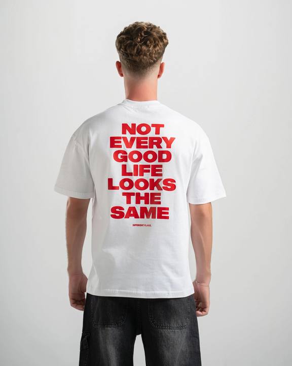 Silent Statement Tee - Blanco