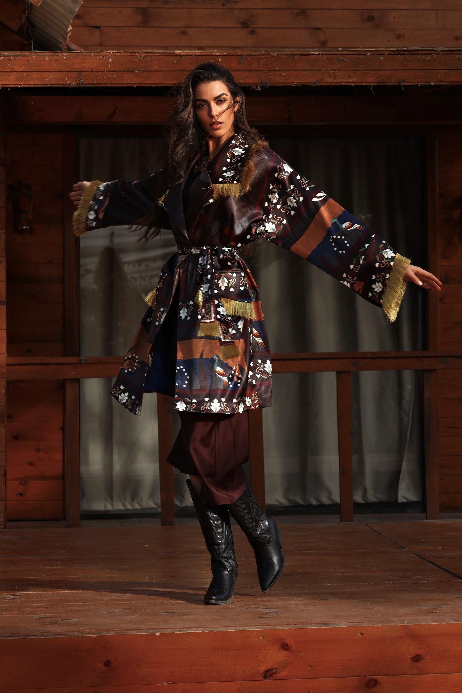 The Crimson Orchard | Coat