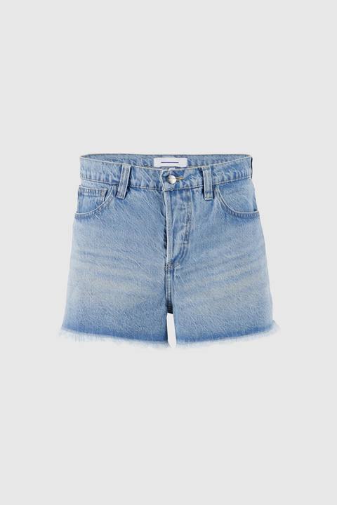 Vintage Cut Off Shorts -Ice Blue