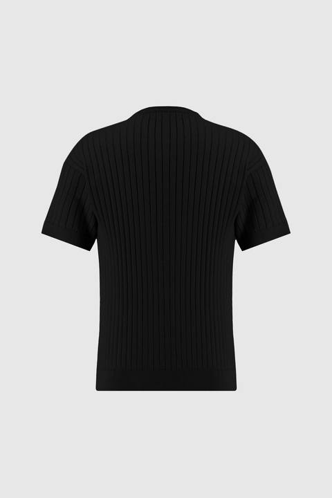 Knit Crewneck -Black