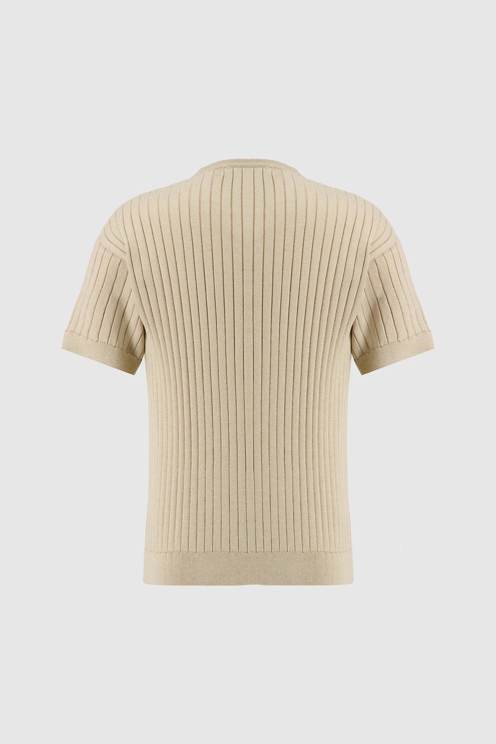 Knit Crewneck -Beige