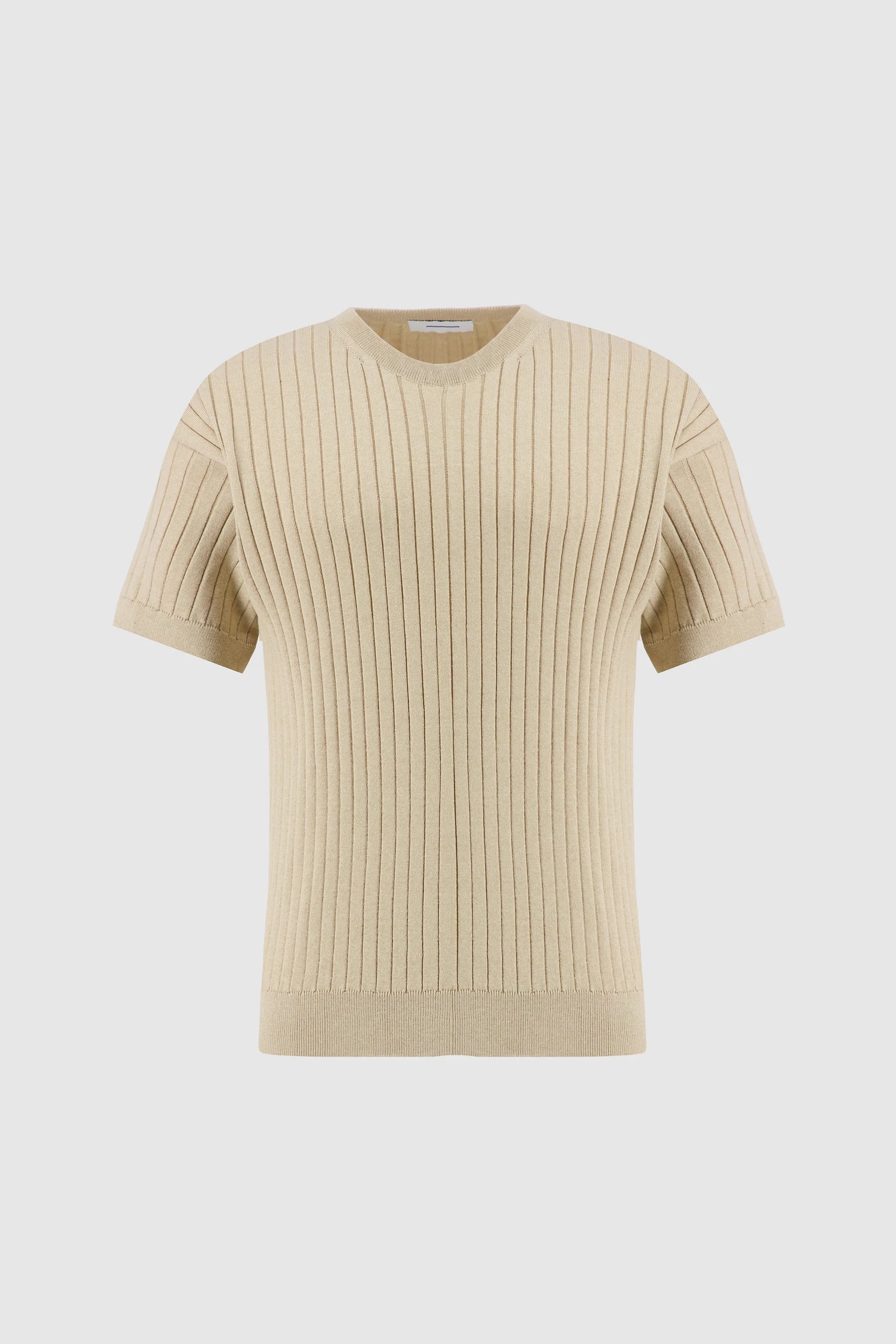 Knit Crewneck -Beige