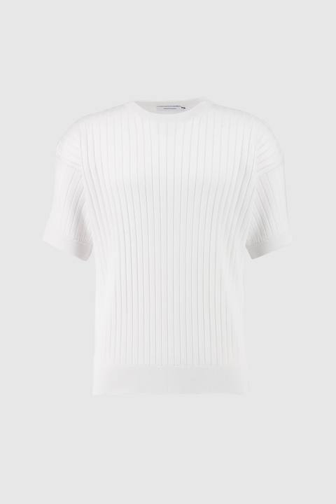 Knit Crewneck -White