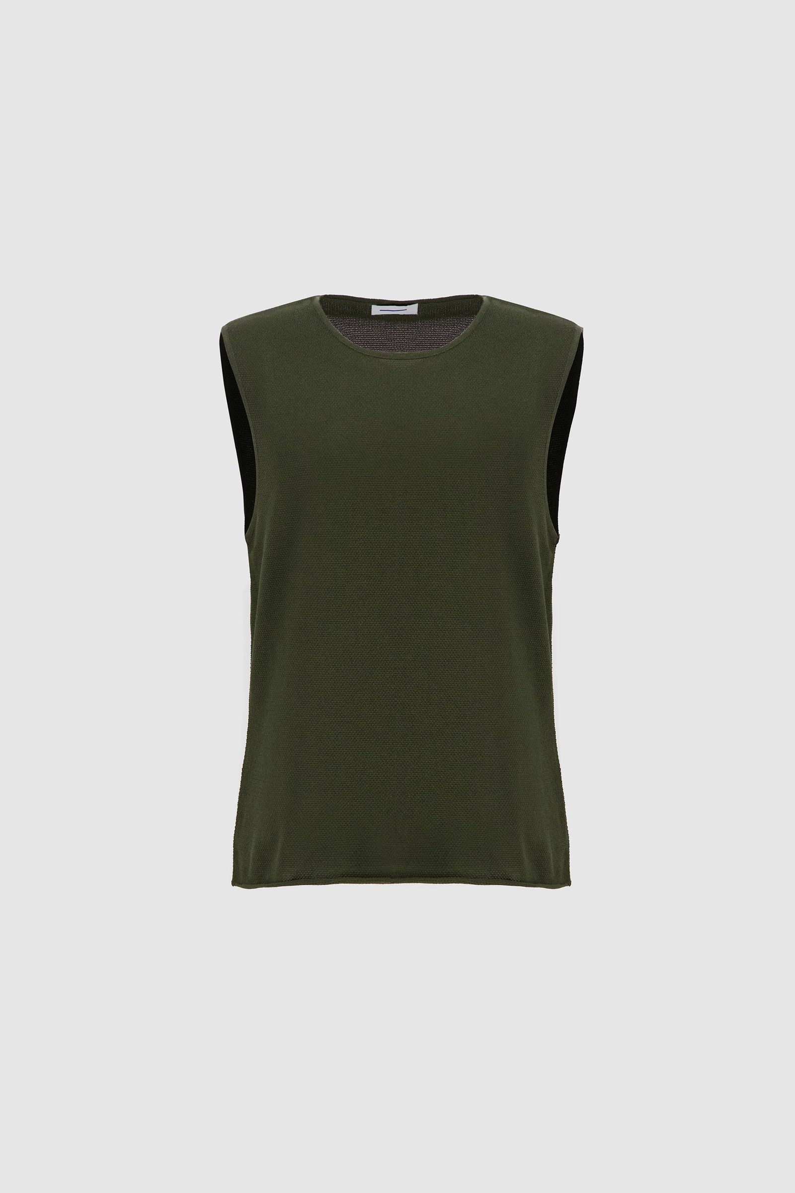Knit Tank -Olive