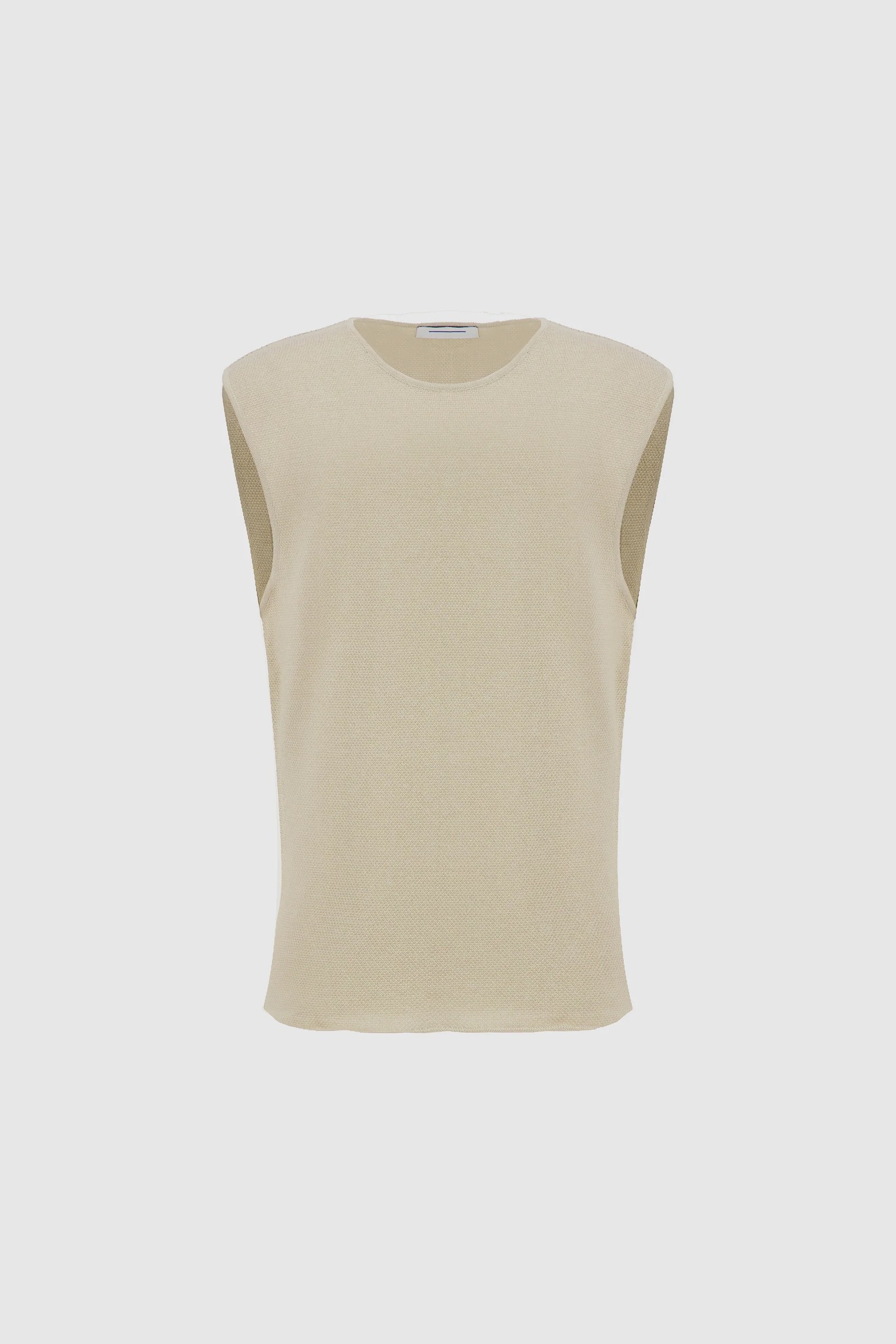 Knit Tank -Beige