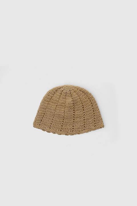 Crochet Hat -Gold
