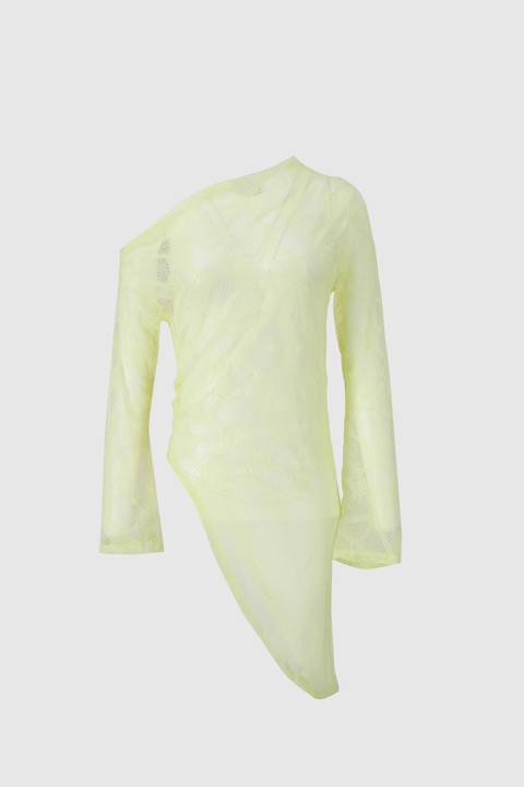 Lace Tunic -Yellow