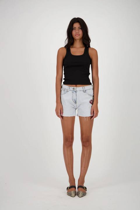 U Square Tank -Black