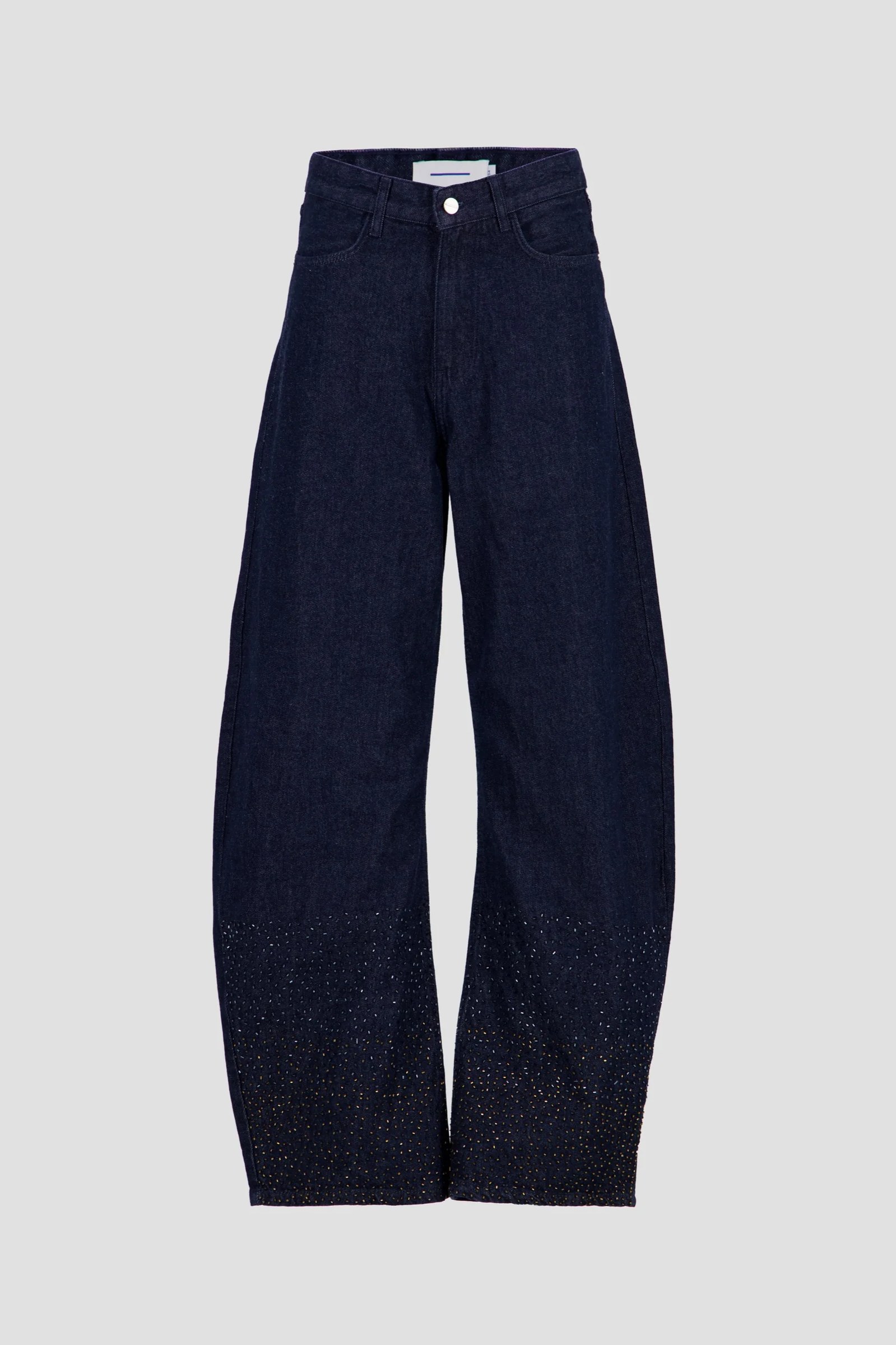 Embellished Barrel - Midnight Blue