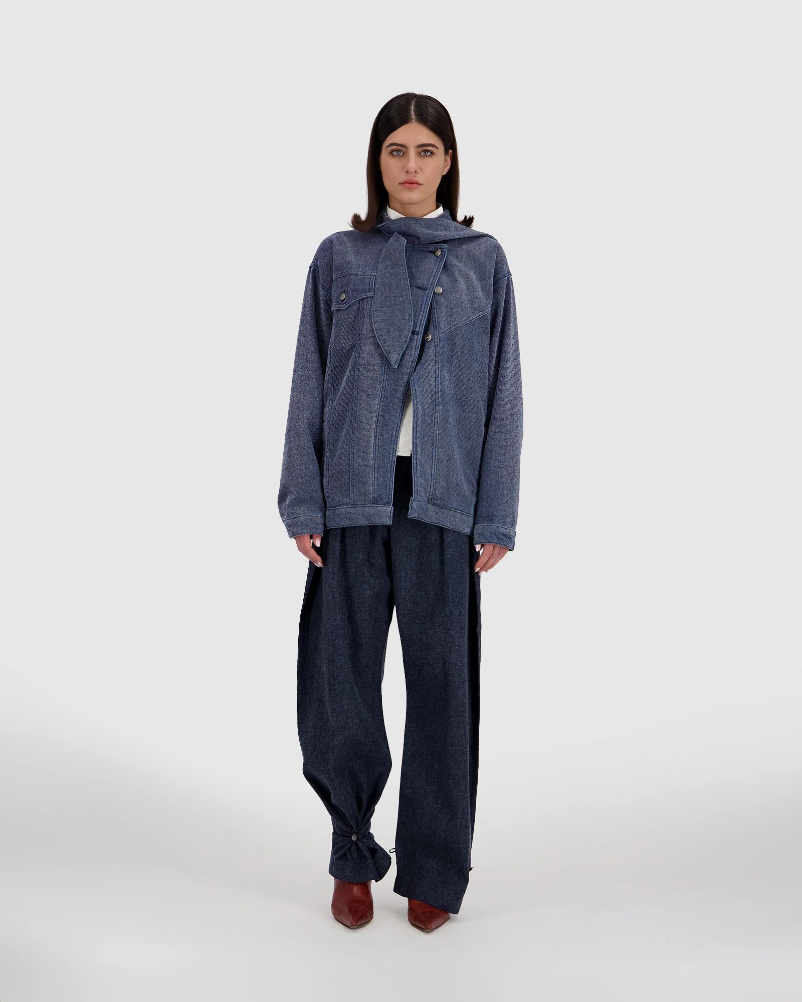 Jacket Bowtie - Light Blue Wash