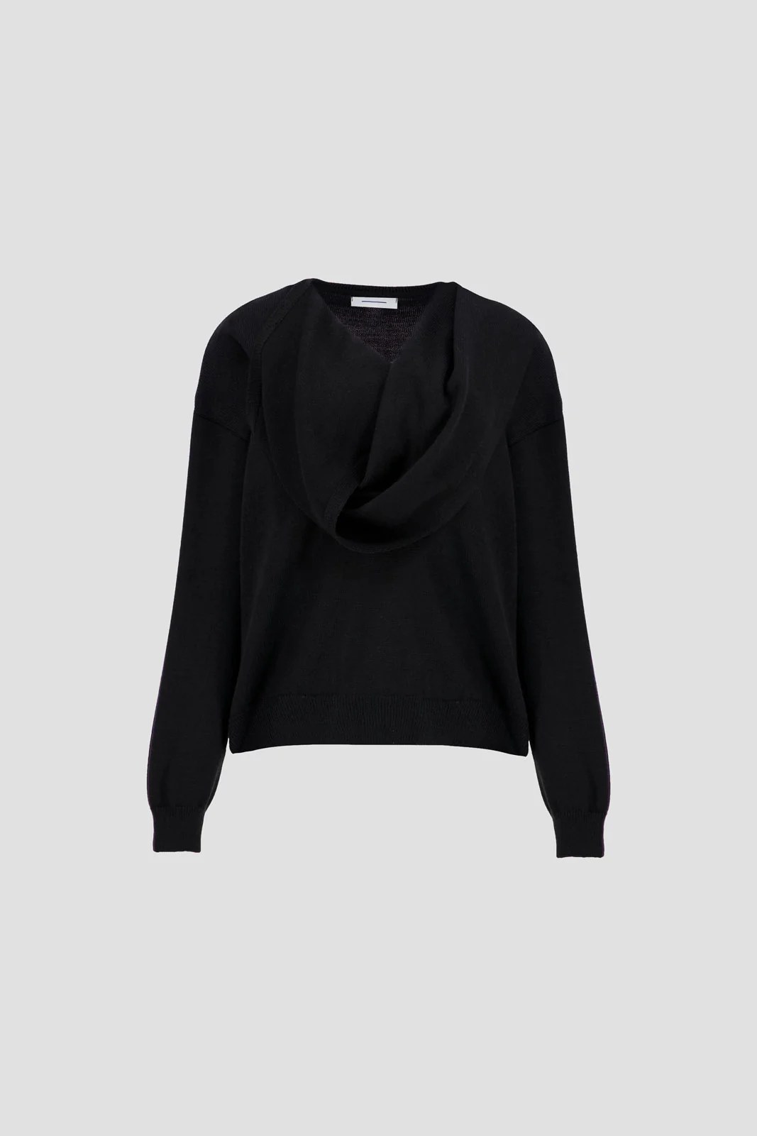 Scarf Sweater Black