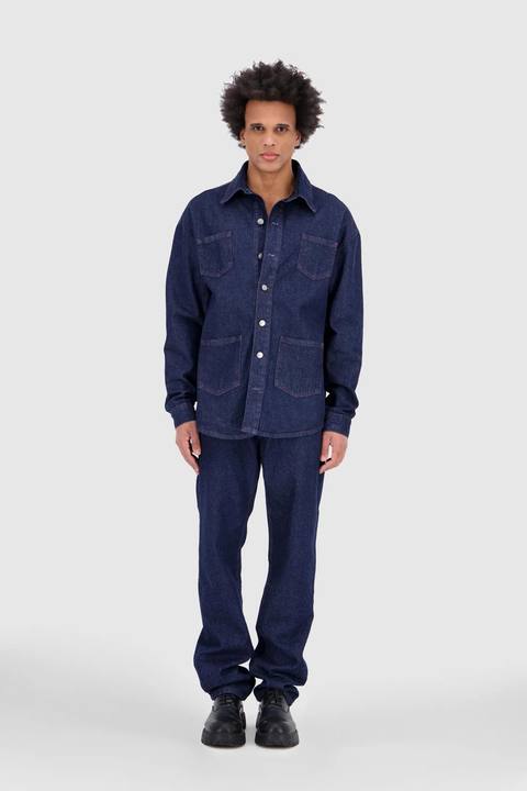 4 Pocket Shirt - Midnight Wash