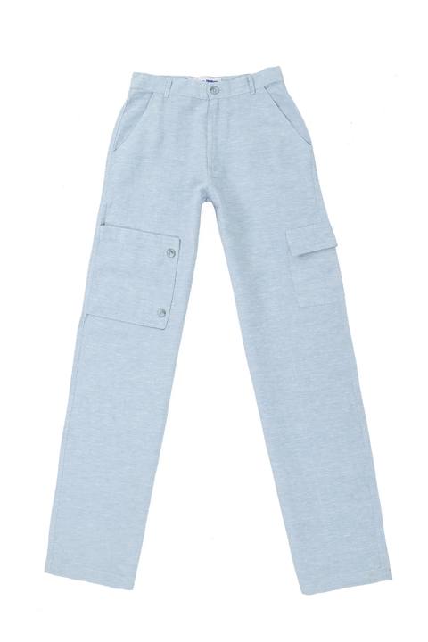 Linen Cargo Blue
