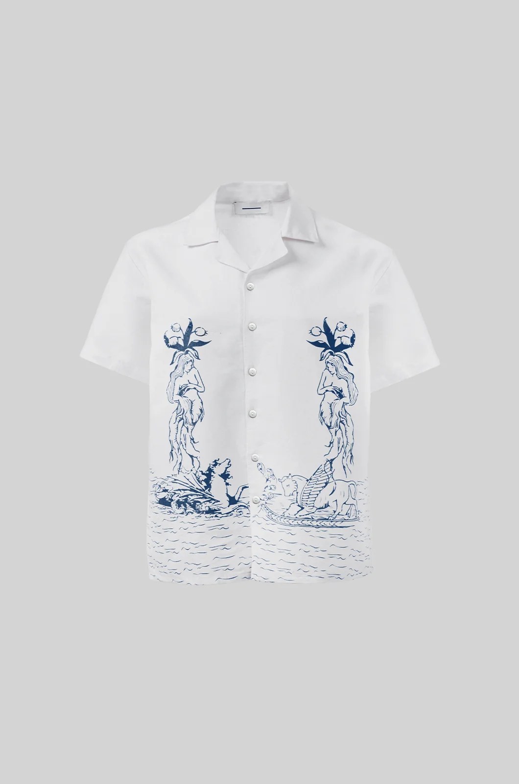 Shirt With Porcelain Print