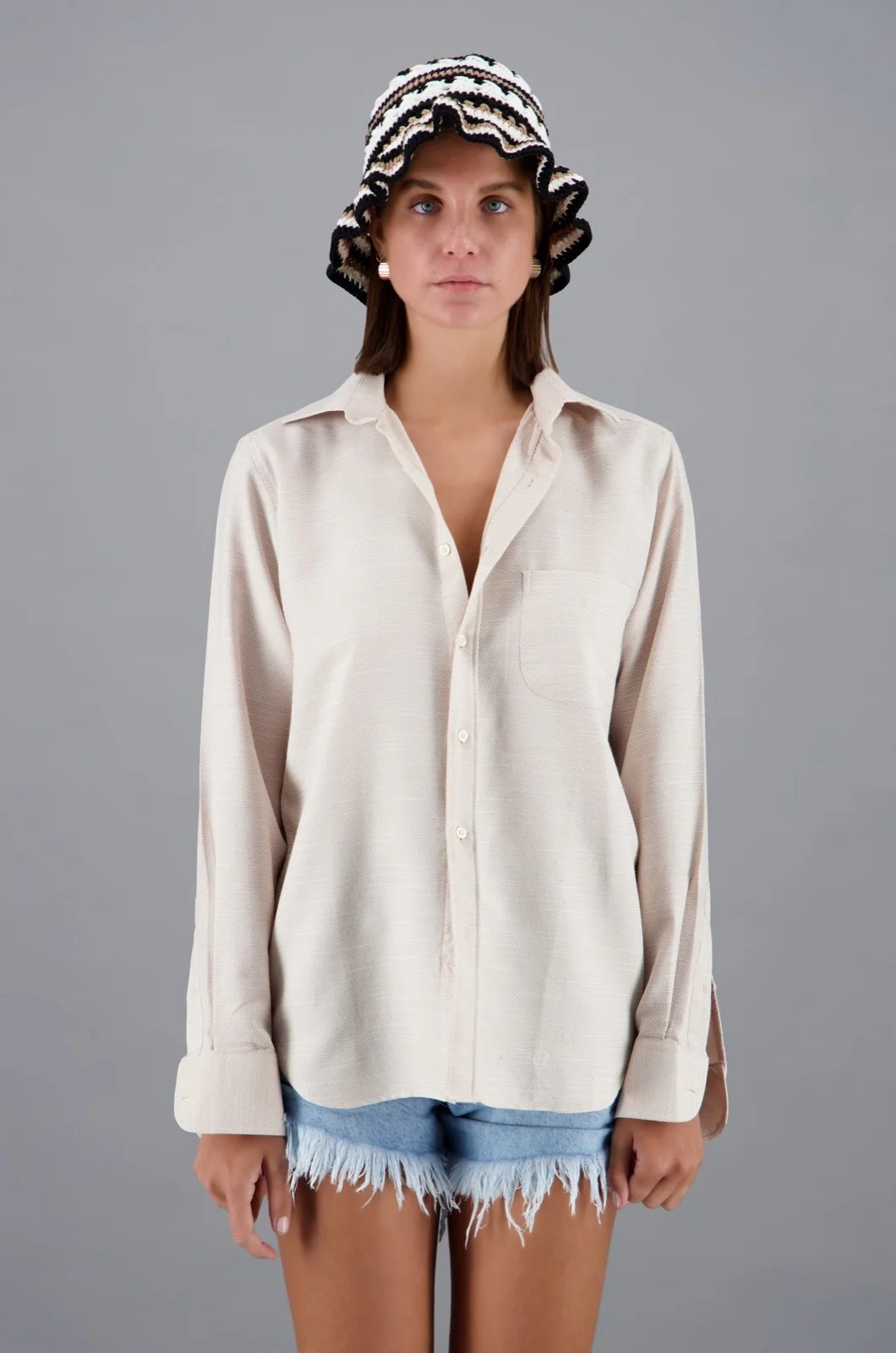 Beachside Shirt Beige