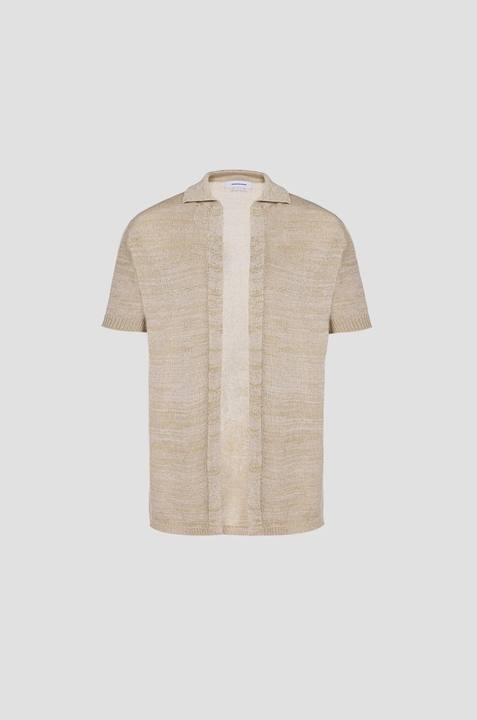 Lurex Shirt Beige