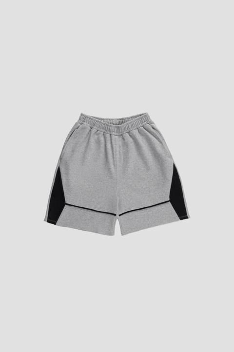 Fine Line Shorts Grey